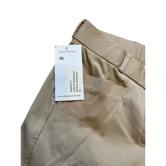 Royal Highness Full Seat Breeches Equestrian Show Dressage Women's 32 *NWT* spot - Picture 9 of 13
